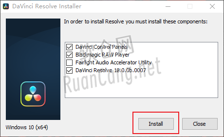 DaVinci (达芬奇）18.0安装教程