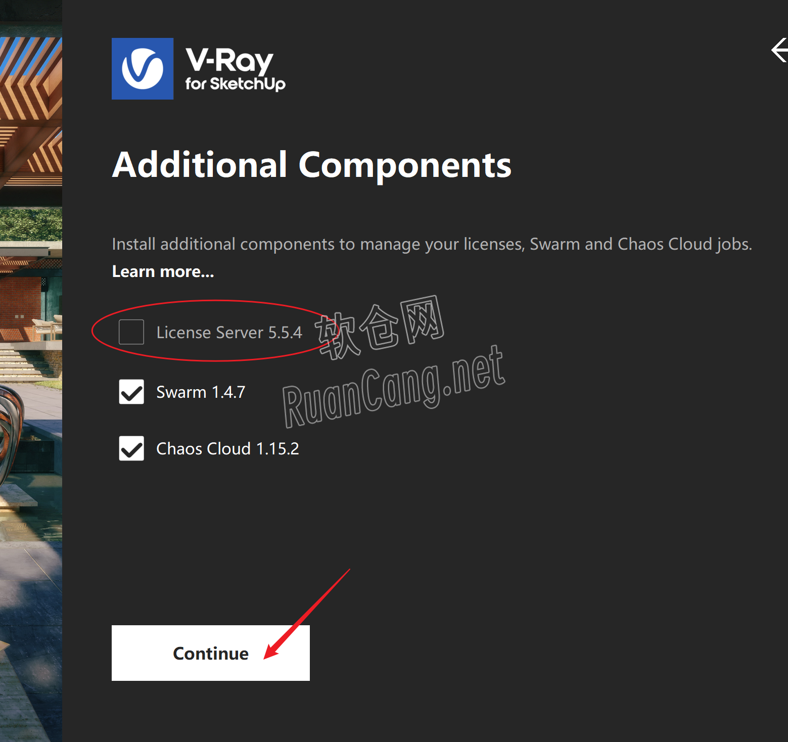 V-Ray5.2 for SketchUp安装教程